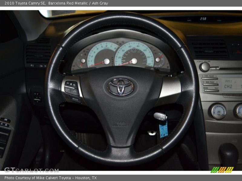 Barcelona Red Metallic / Ash Gray 2010 Toyota Camry SE