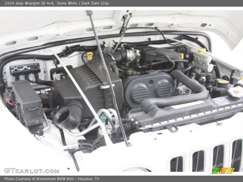 Stone White / Dark Slate Gray 2004 Jeep Wrangler SE 4x4