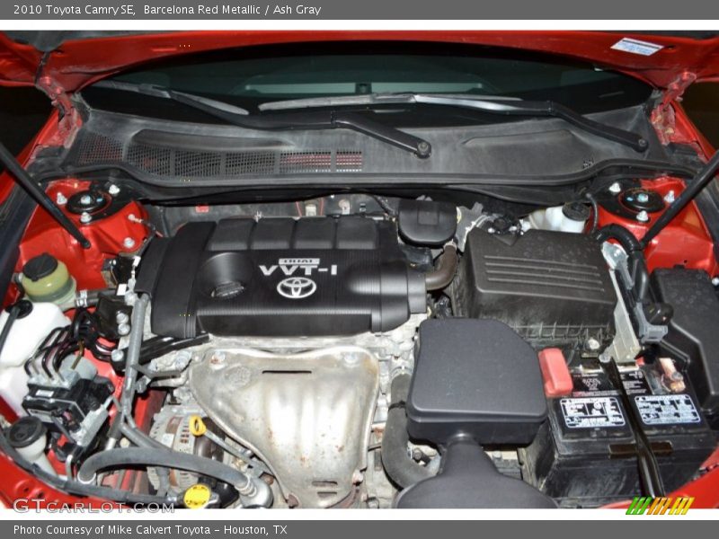 Barcelona Red Metallic / Ash Gray 2010 Toyota Camry SE