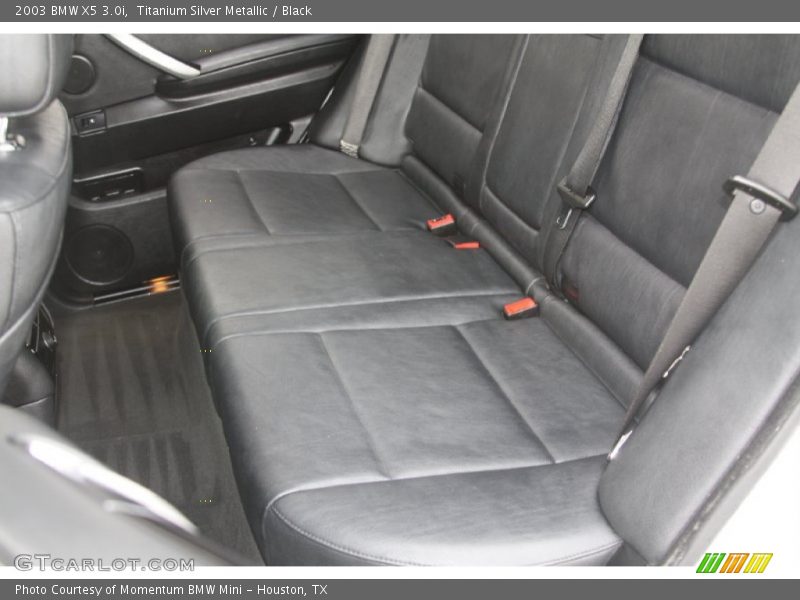 Titanium Silver Metallic / Black 2003 BMW X5 3.0i