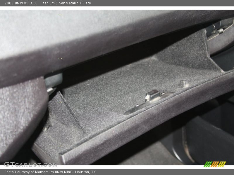 Titanium Silver Metallic / Black 2003 BMW X5 3.0i