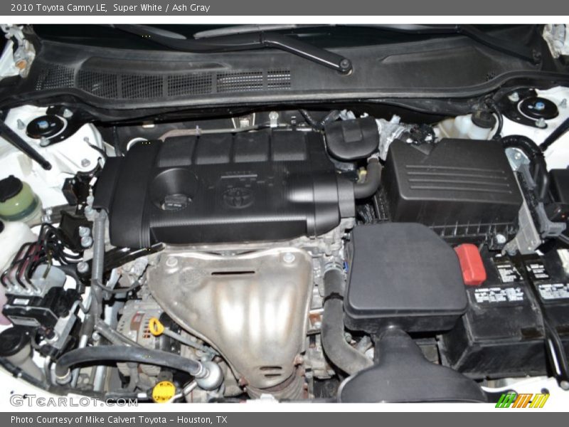 Super White / Ash Gray 2010 Toyota Camry LE