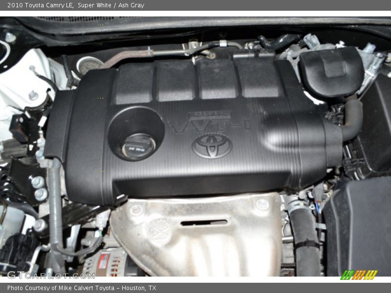 Super White / Ash Gray 2010 Toyota Camry LE