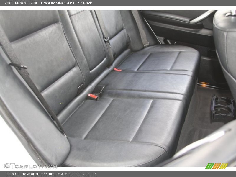 Titanium Silver Metallic / Black 2003 BMW X5 3.0i