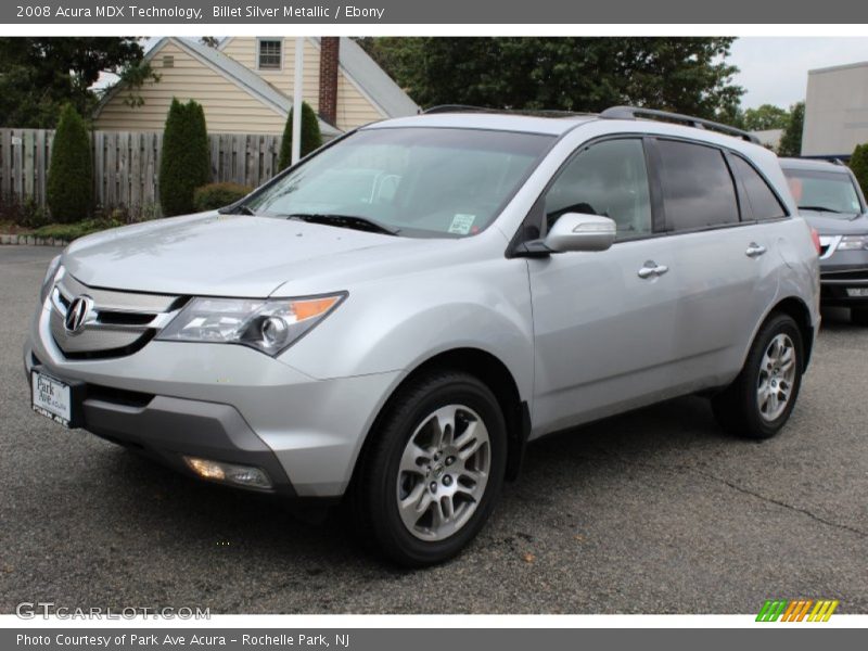 Billet Silver Metallic / Ebony 2008 Acura MDX Technology