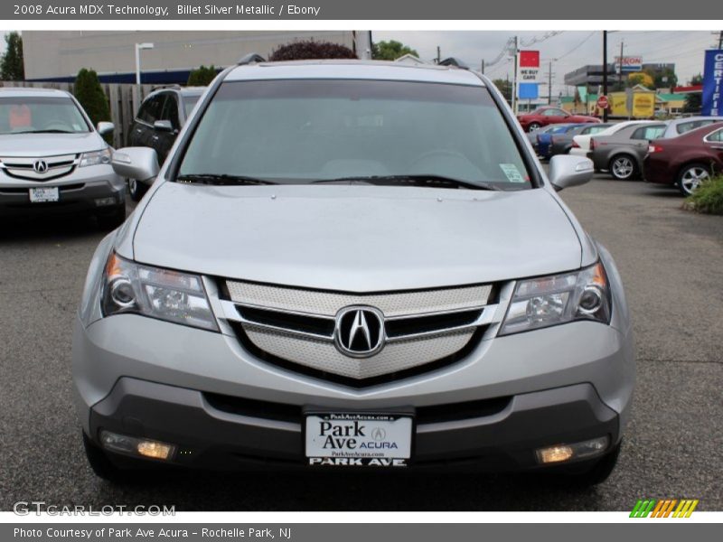 Billet Silver Metallic / Ebony 2008 Acura MDX Technology