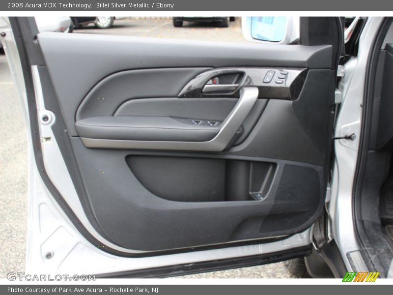 Billet Silver Metallic / Ebony 2008 Acura MDX Technology