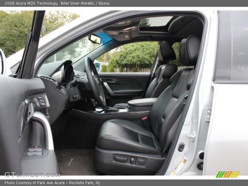 Billet Silver Metallic / Ebony 2008 Acura MDX Technology