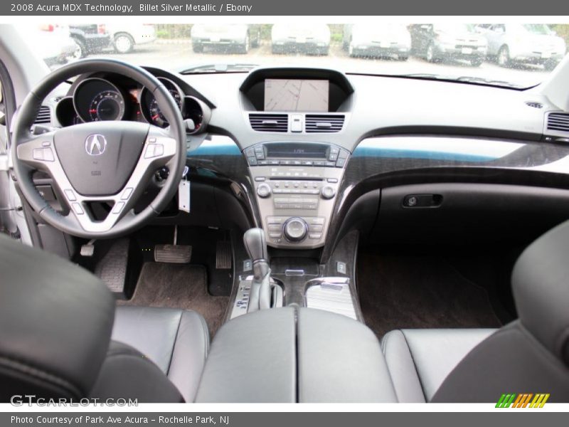 Billet Silver Metallic / Ebony 2008 Acura MDX Technology