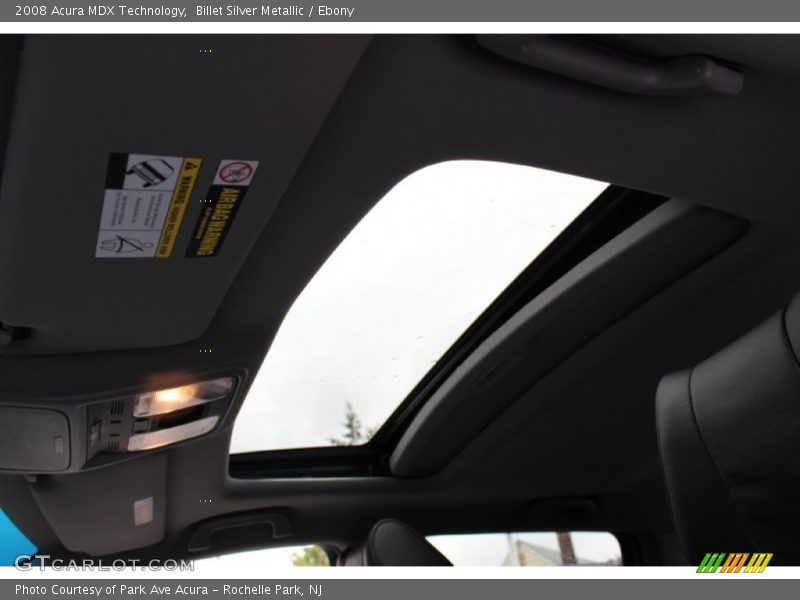 Billet Silver Metallic / Ebony 2008 Acura MDX Technology
