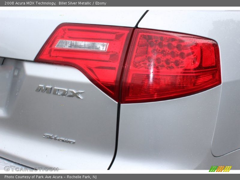 Billet Silver Metallic / Ebony 2008 Acura MDX Technology