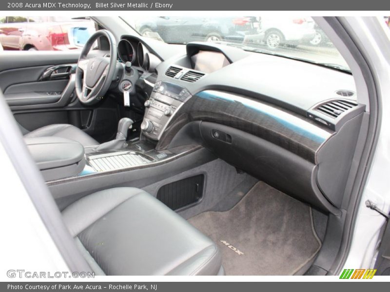 Billet Silver Metallic / Ebony 2008 Acura MDX Technology