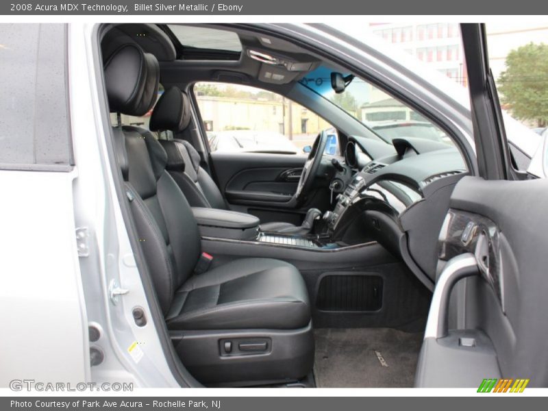 Billet Silver Metallic / Ebony 2008 Acura MDX Technology