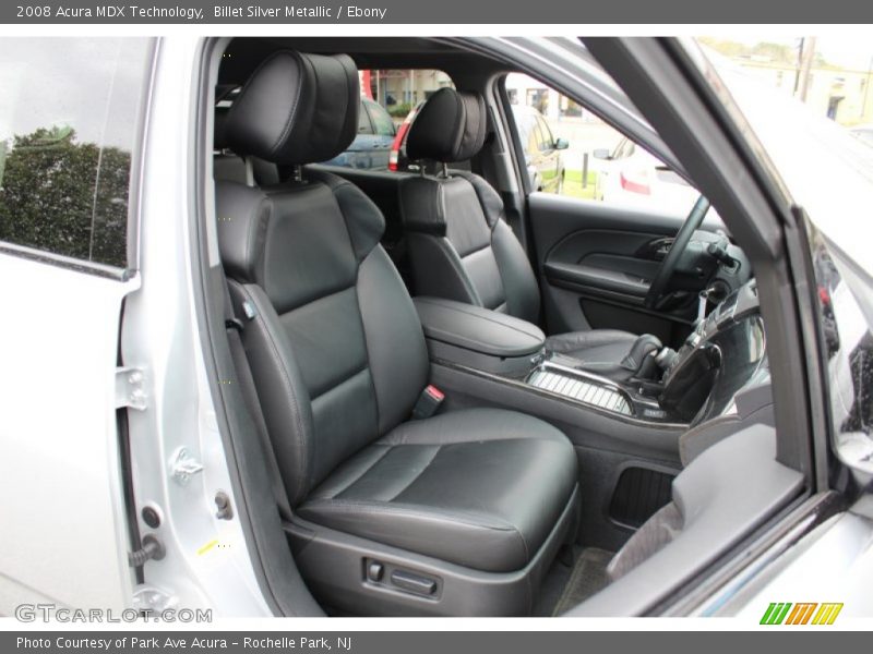Billet Silver Metallic / Ebony 2008 Acura MDX Technology