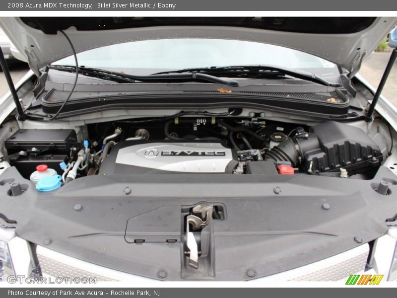 Billet Silver Metallic / Ebony 2008 Acura MDX Technology