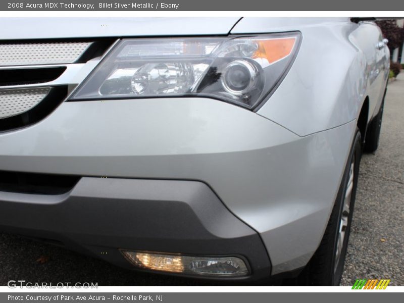 Billet Silver Metallic / Ebony 2008 Acura MDX Technology