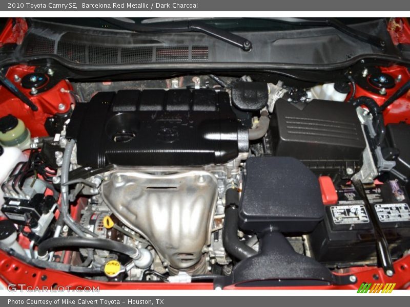 Barcelona Red Metallic / Dark Charcoal 2010 Toyota Camry SE
