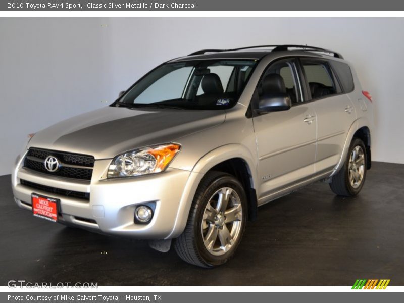 Classic Silver Metallic / Dark Charcoal 2010 Toyota RAV4 Sport