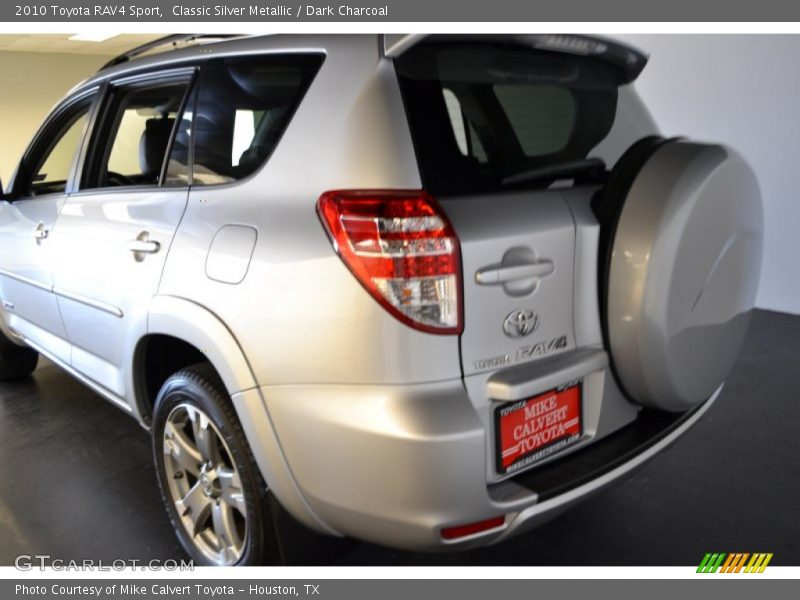 Classic Silver Metallic / Dark Charcoal 2010 Toyota RAV4 Sport