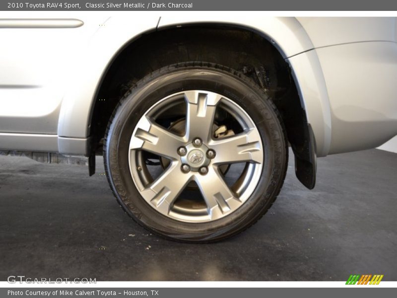 Classic Silver Metallic / Dark Charcoal 2010 Toyota RAV4 Sport