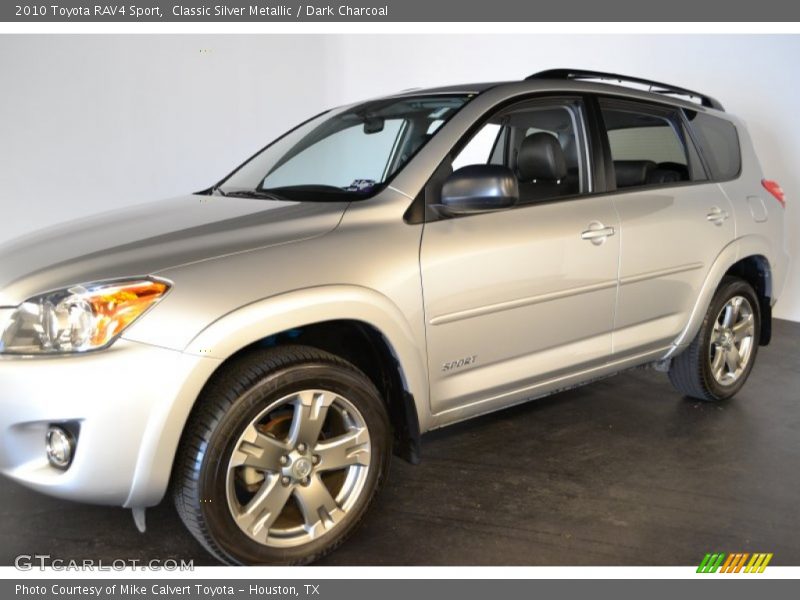 Classic Silver Metallic / Dark Charcoal 2010 Toyota RAV4 Sport