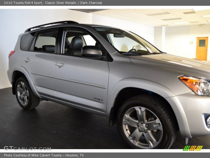 Classic Silver Metallic / Dark Charcoal 2010 Toyota RAV4 Sport