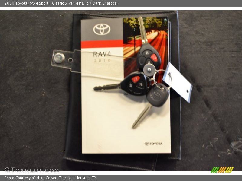 Classic Silver Metallic / Dark Charcoal 2010 Toyota RAV4 Sport