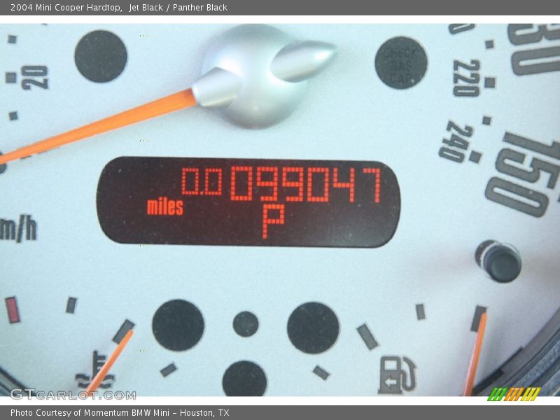 Jet Black / Panther Black 2004 Mini Cooper Hardtop