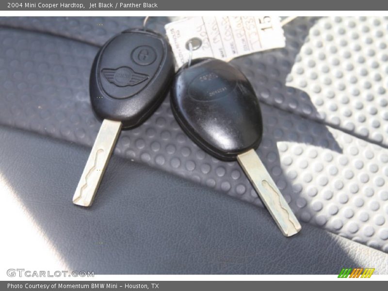Jet Black / Panther Black 2004 Mini Cooper Hardtop
