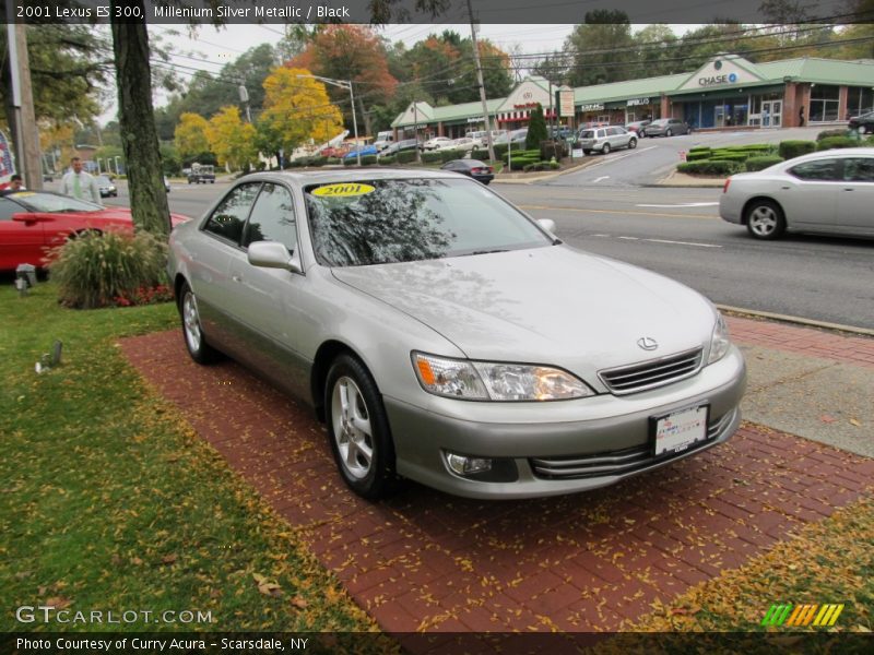 Millenium Silver Metallic / Black 2001 Lexus ES 300