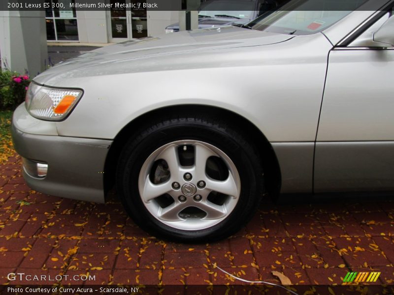 Millenium Silver Metallic / Black 2001 Lexus ES 300