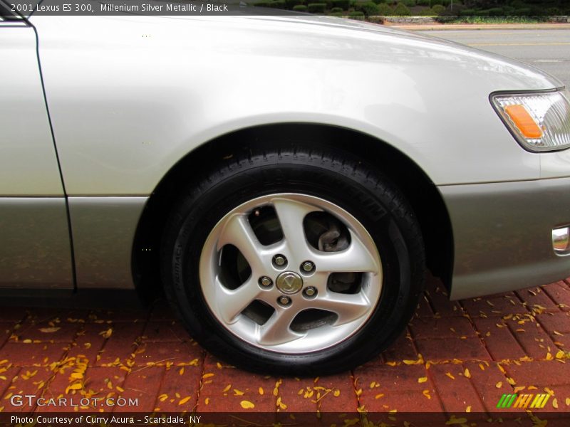 Millenium Silver Metallic / Black 2001 Lexus ES 300