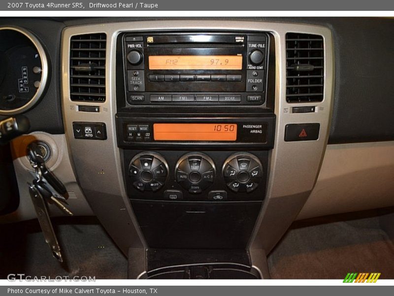 Controls of 2007 4Runner SR5