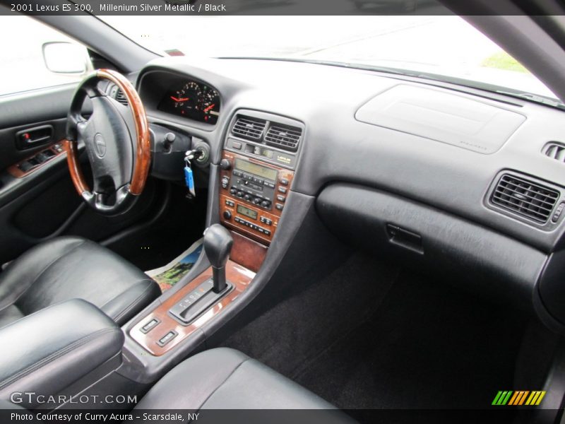 Millenium Silver Metallic / Black 2001 Lexus ES 300