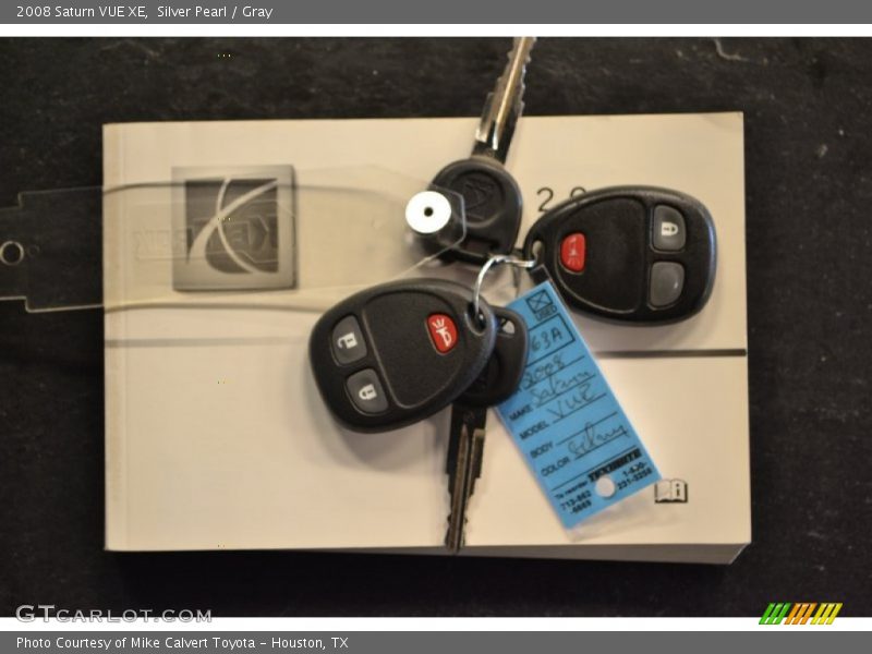 Keys of 2008 VUE XE