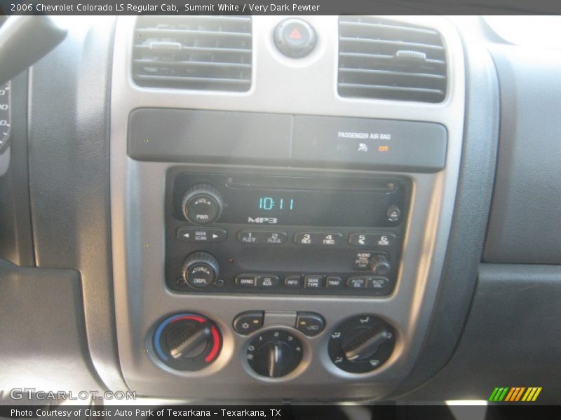 Summit White / Very Dark Pewter 2006 Chevrolet Colorado LS Regular Cab