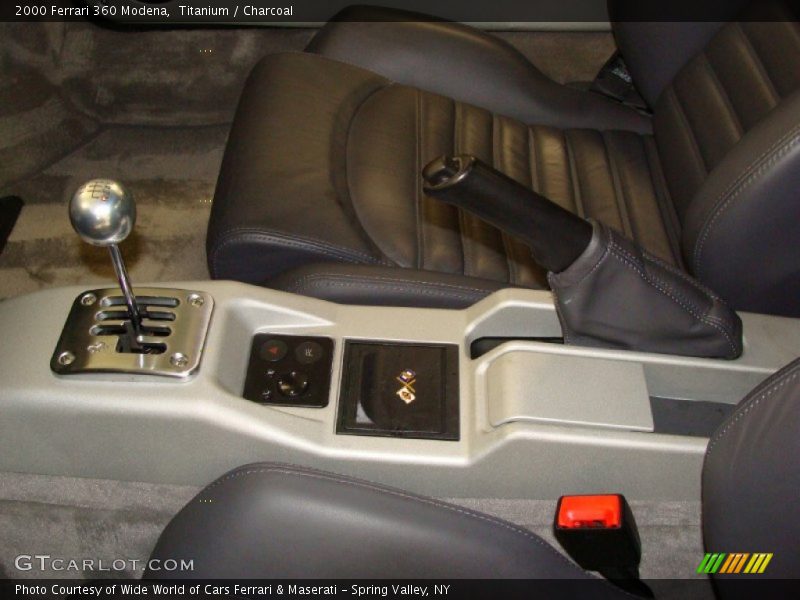 Controls of 2000 360 Modena