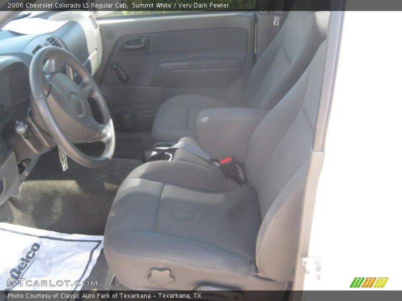 Summit White / Very Dark Pewter 2006 Chevrolet Colorado LS Regular Cab