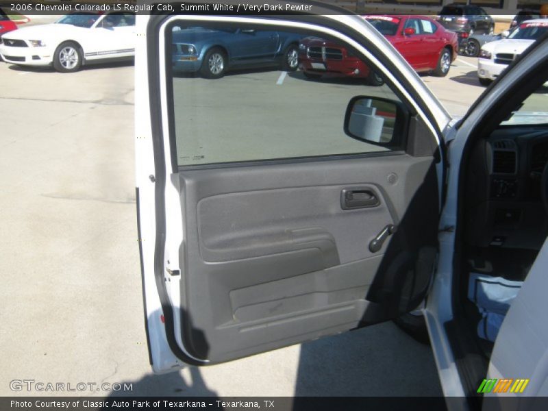 Summit White / Very Dark Pewter 2006 Chevrolet Colorado LS Regular Cab