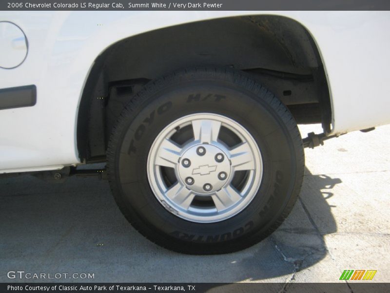 Summit White / Very Dark Pewter 2006 Chevrolet Colorado LS Regular Cab
