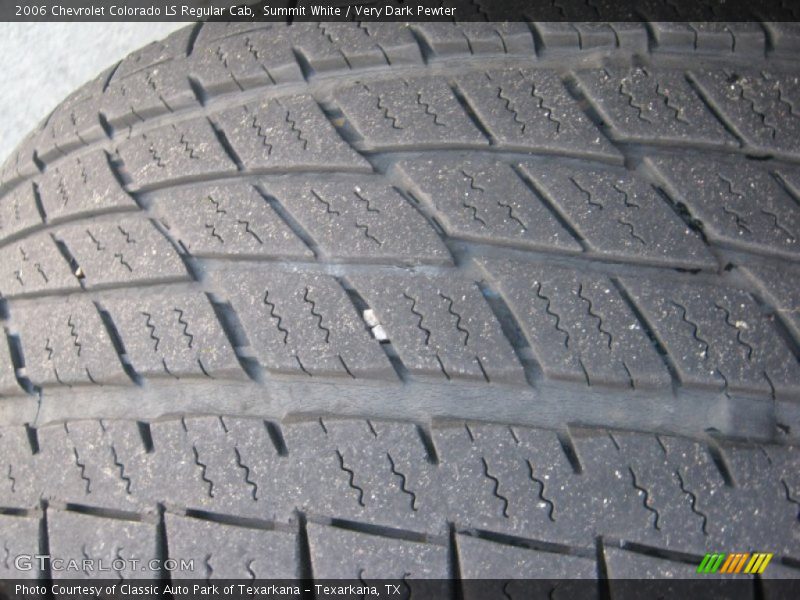 Summit White / Very Dark Pewter 2006 Chevrolet Colorado LS Regular Cab