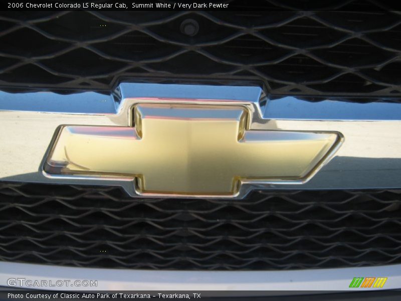 Summit White / Very Dark Pewter 2006 Chevrolet Colorado LS Regular Cab