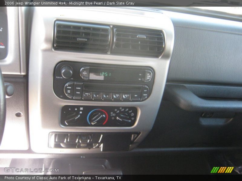 Midnight Blue Pearl / Dark Slate Gray 2006 Jeep Wrangler Unlimited 4x4