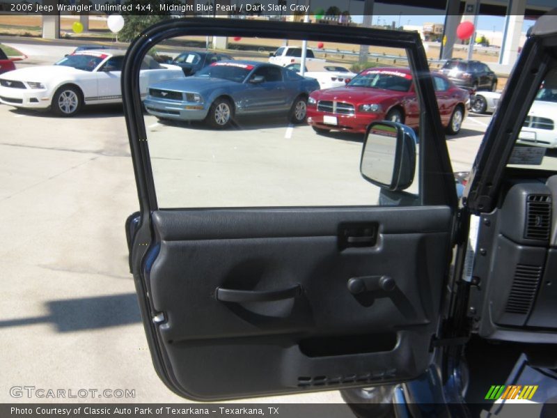 Midnight Blue Pearl / Dark Slate Gray 2006 Jeep Wrangler Unlimited 4x4