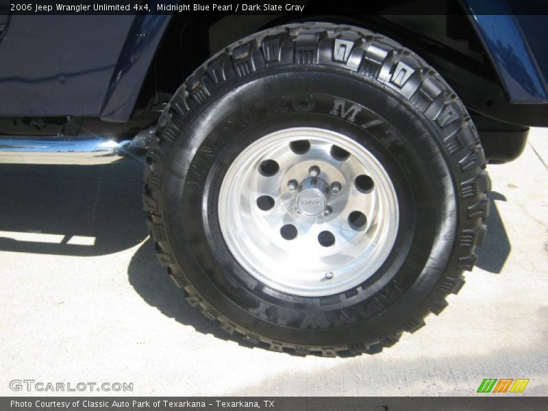 Midnight Blue Pearl / Dark Slate Gray 2006 Jeep Wrangler Unlimited 4x4