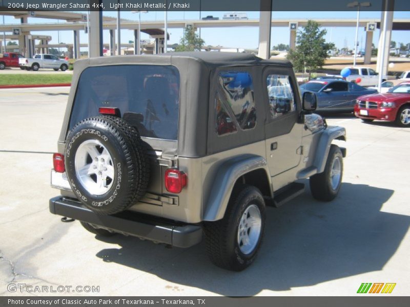 Light Khaki Metallic / Khaki 2004 Jeep Wrangler Sahara 4x4