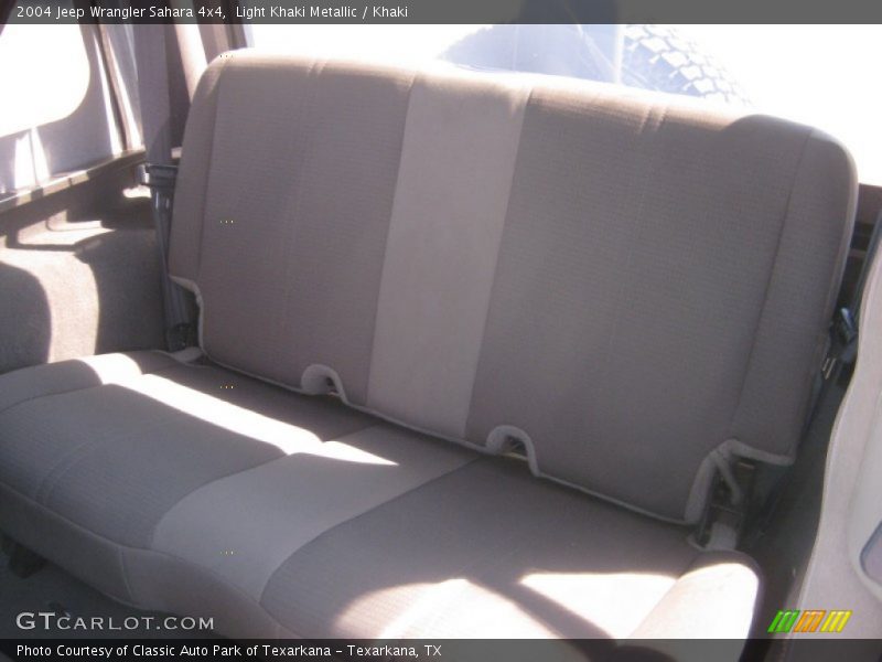 Light Khaki Metallic / Khaki 2004 Jeep Wrangler Sahara 4x4