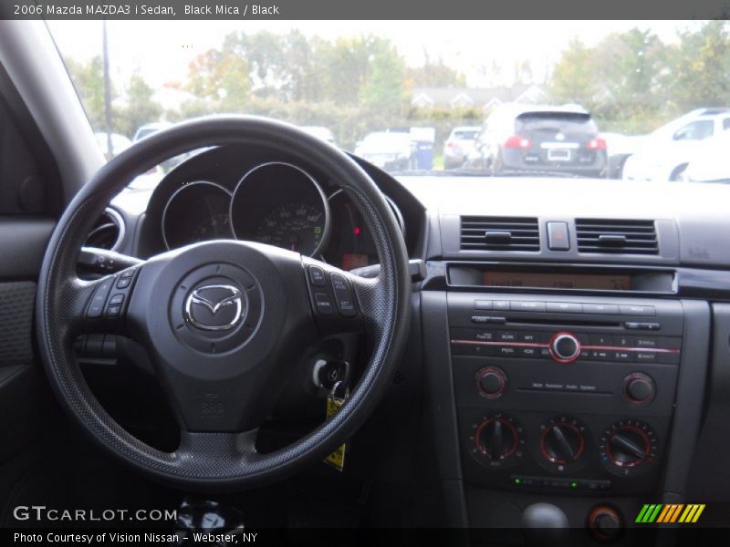 Black Mica / Black 2006 Mazda MAZDA3 i Sedan