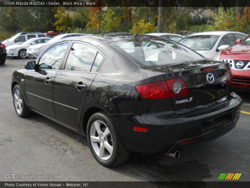 Black Mica / Black 2006 Mazda MAZDA3 i Sedan