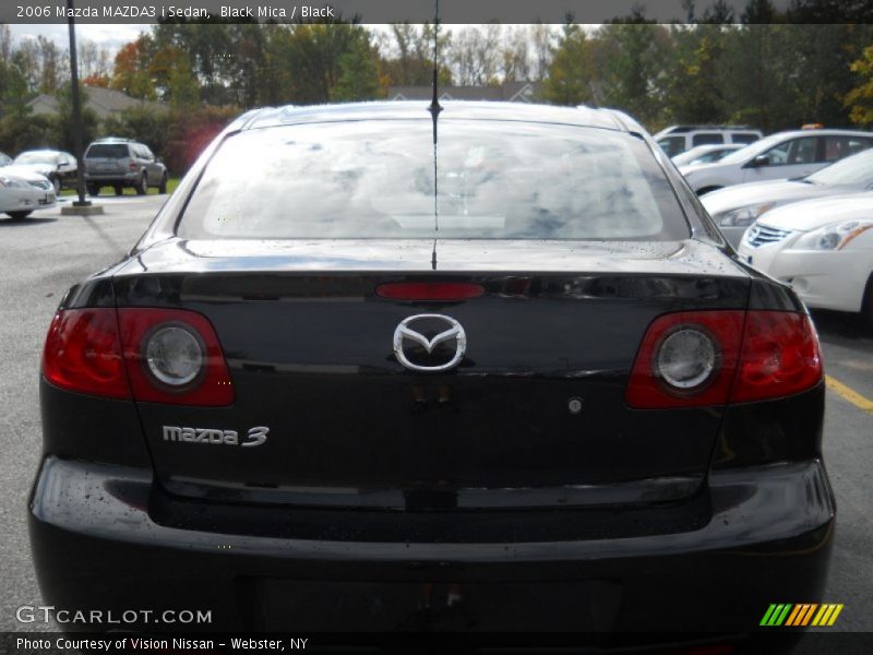 Black Mica / Black 2006 Mazda MAZDA3 i Sedan